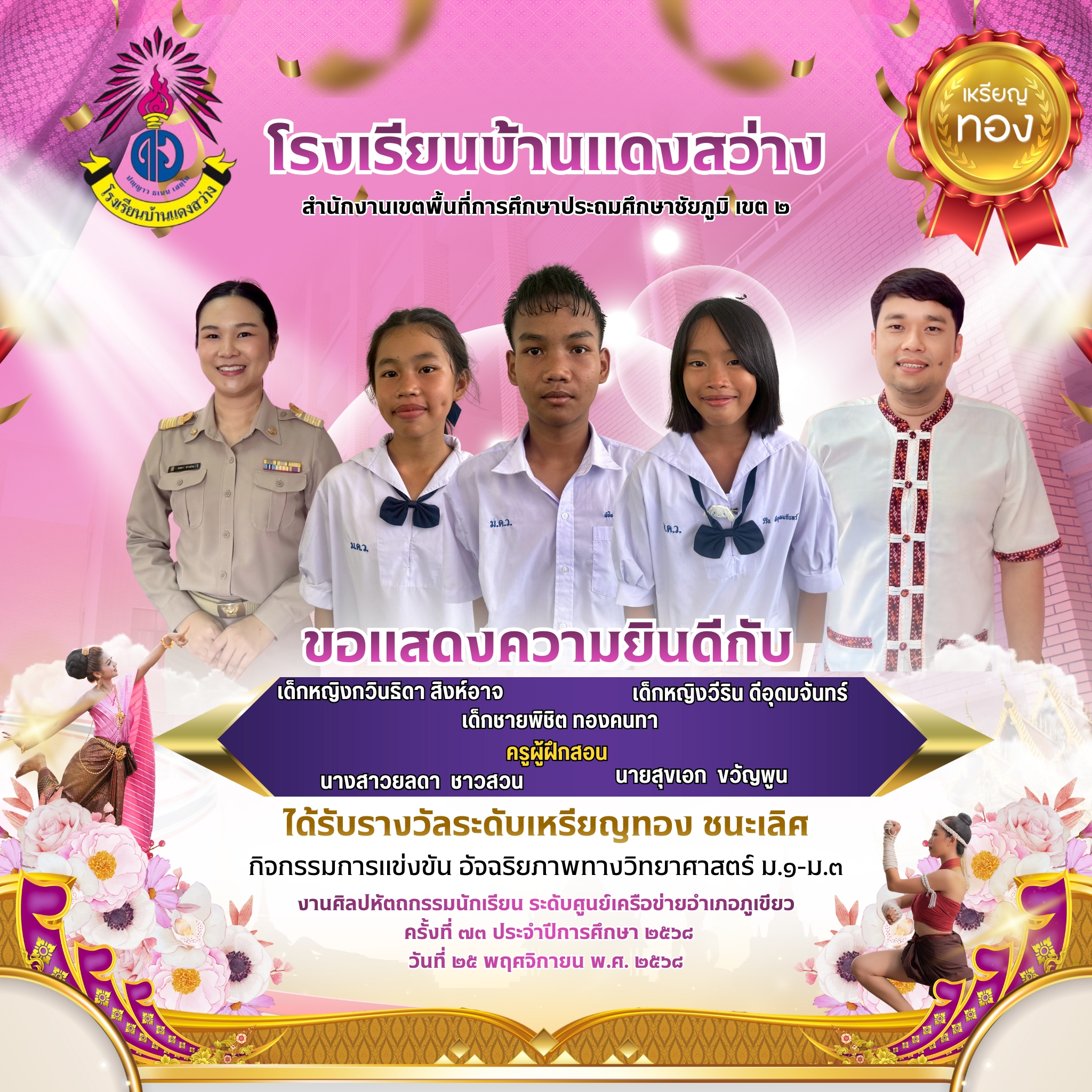 ศิลปหัตถกรรม ระดับศุนย์เครือข่ายอำเภอภูเขียว