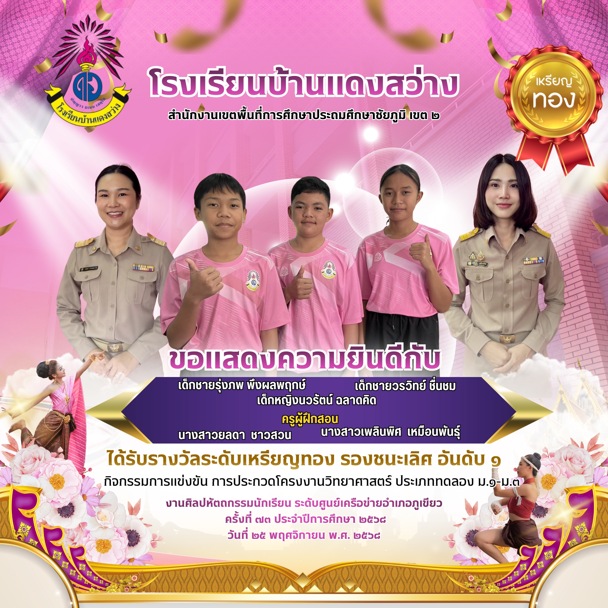 ศิลปหัตถกรรม ระดับศุนย์เครือข่ายอำเภอภูเขียว