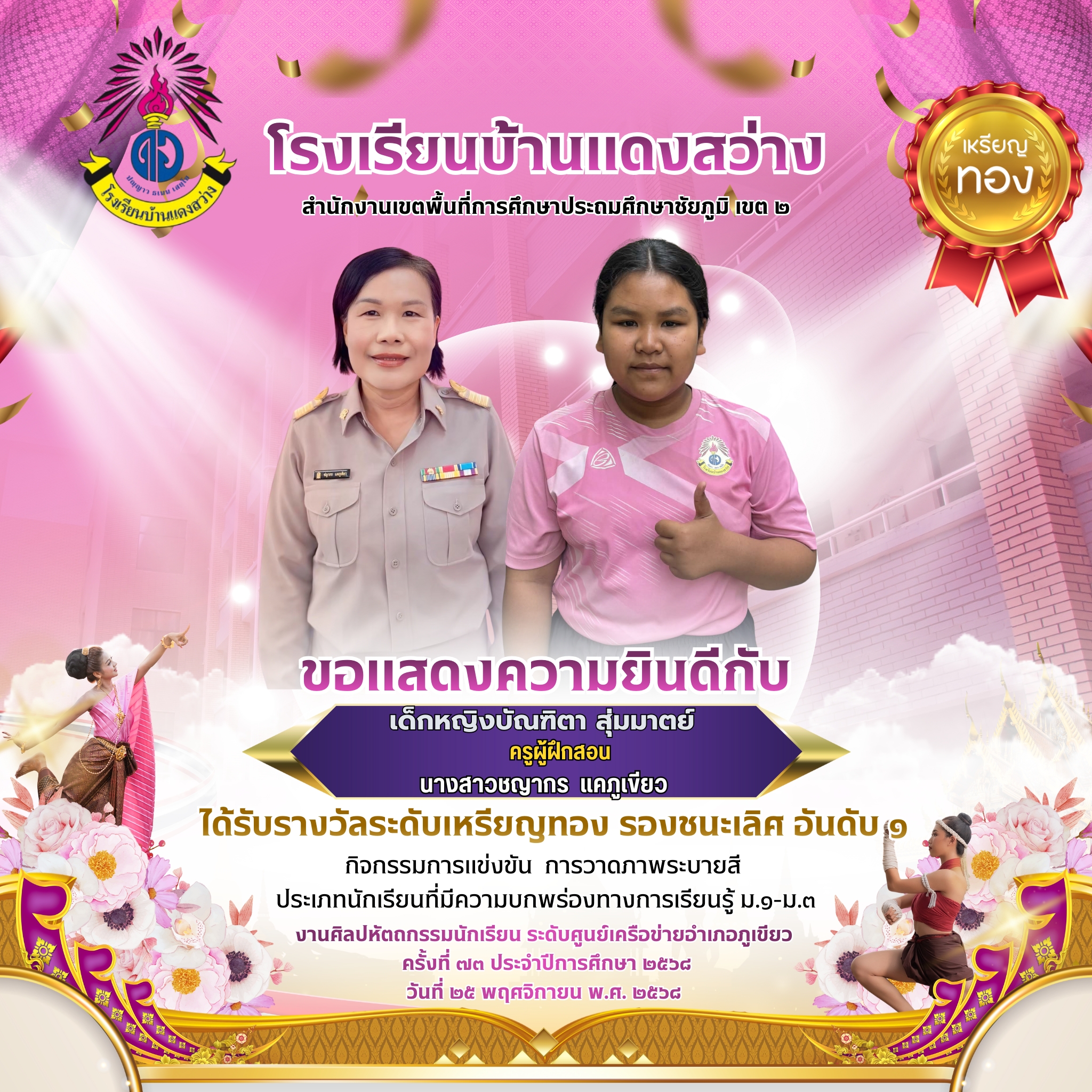 ศิลปหัตถกรรม ระดับศุนย์เครือข่ายอำเภอภูเขียว